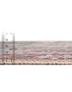 Green 2' x 6' 1 Timeless Washable Runner Rug