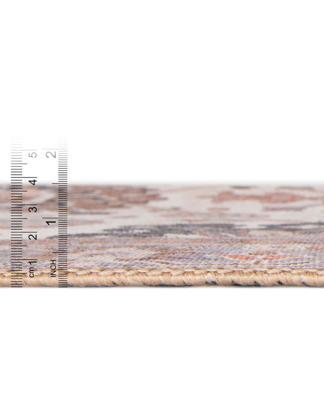 Washable Ivory 2' 7 x 10' Timeless Runner Area Rug Easy to Clean Stain Resistant & Durable Traditional Classic Vintage Design Carpet for Sale at Rug Engine