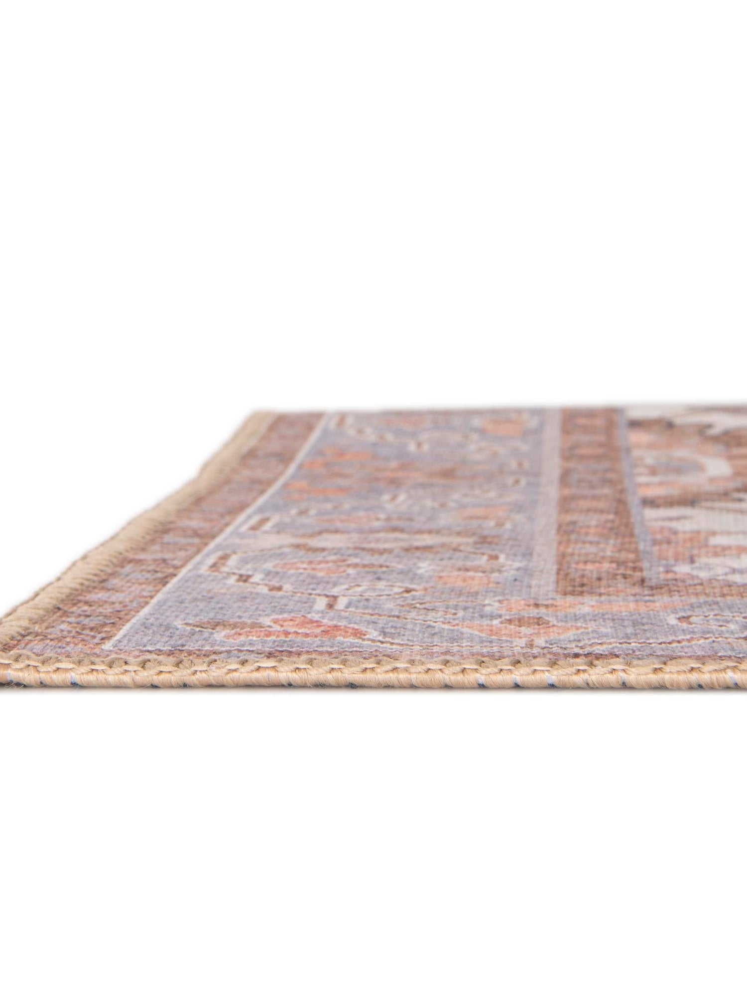 Washable Ivory 2' 7 x 12' Timeless Runner Area Rug Easy to Clean Stain Resistant & Durable Traditional Classic Vintage Design Carpet for Sale at Rug Engine