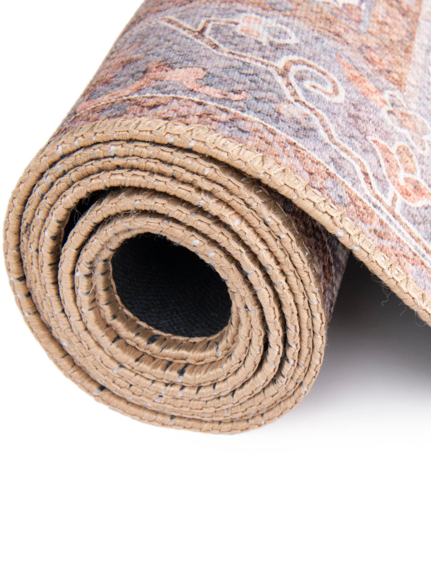Washable Ivory 2' 7 x 12' Timeless Runner Area Rug Easy to Clean Stain Resistant & Durable Traditional Classic Vintage Design Carpet for Sale at Rug Engine