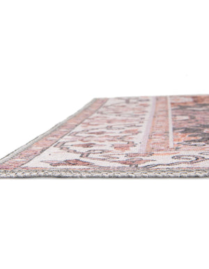Washable Gray 6' 1 x 9' Timeless Rectangle Area Rug Easy to Clean Stain Resistant & Durable Traditional Classic Vintage Design Carpet for Sale at Rug Engine