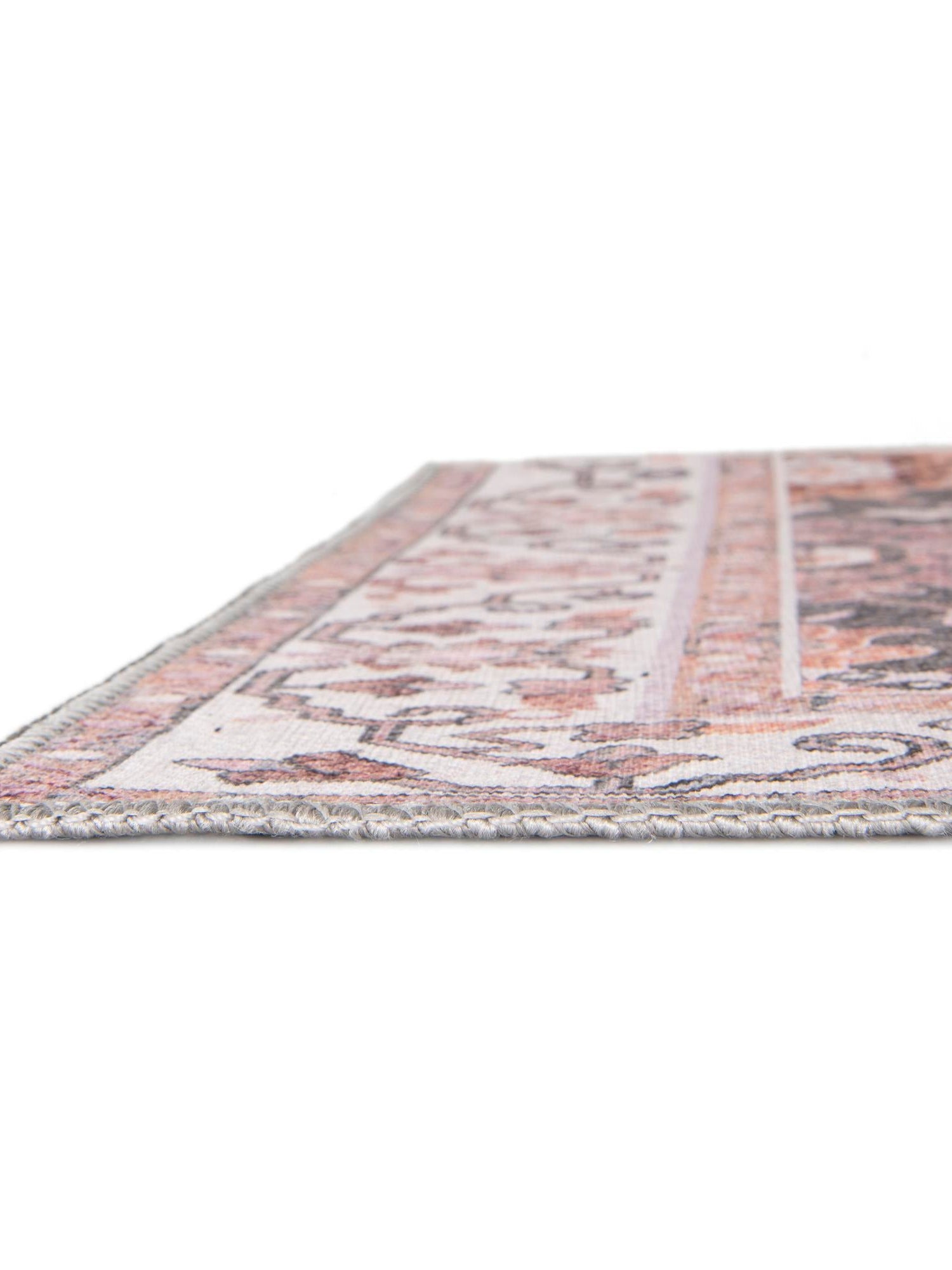Washable Gray 8' 4 x 12' Timeless Rectangle Area Rug Easy to Clean Stain Resistant & Durable Traditional Classic Vintage Design Carpet for Sale at Rug Engine