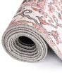 Washable Gray 5' 1 x 8' Timeless Rectangle Area Rug Easy to Clean Stain Resistant & Durable Traditional Classic Vintage Design Carpet for Sale at Rug Engine