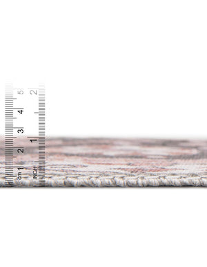 Washable Gray 2' x 8' Timeless Runner Area Rug Easy to Clean Stain Resistant & Durable Traditional Classic Vintage Design Carpet for Sale at Rug Engine