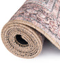 Washable Antique Red 9' 5 x 13' 1 Timeless Rectangle Area Rug Easy to Clean Stain Resistant & Durable Traditional Classic Vintage Design Carpet for Sale at Rug Engine