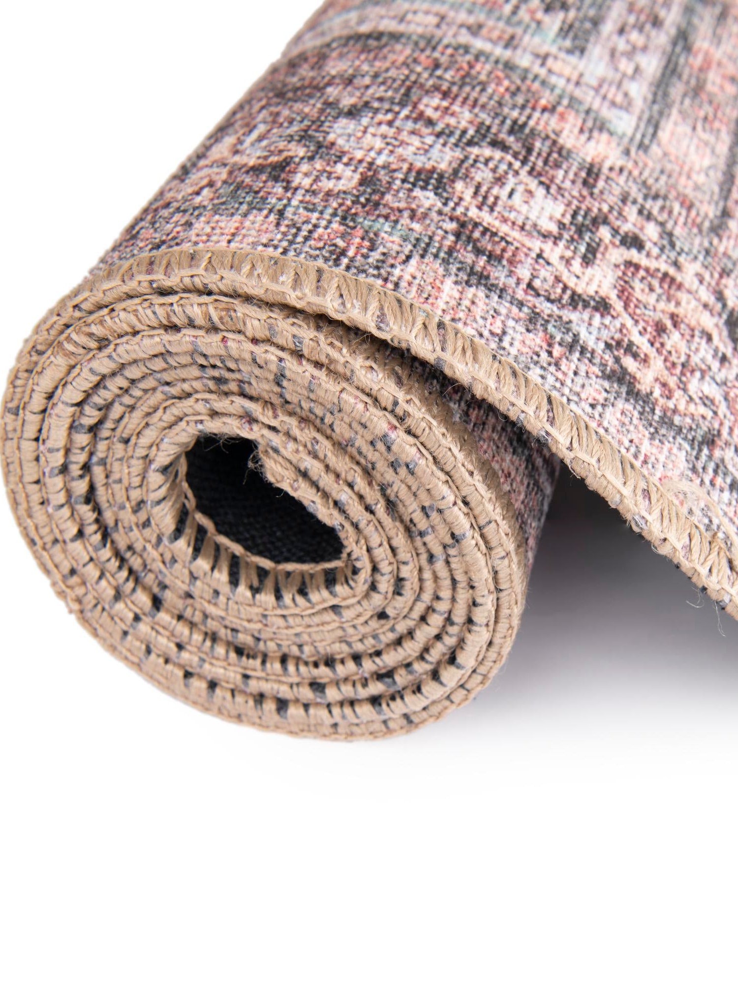 Washable Antique Red 2' x 6' 1 Timeless Runner Area Rug Easy to Clean Stain Resistant & Durable Traditional Classic Vintage Design Carpet for Sale at Rug Engine
