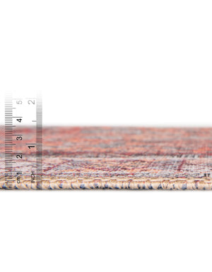Washable Rust Red 2' x 3' 1 Timeless Oval Area Rug Easy to Clean Stain Resistant & Durable Traditional Classic Vintage Design Carpet for Sale at Rug Engine