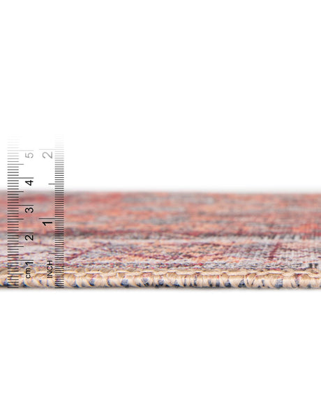 Washable Rust Red 2' x 8' Timeless Runner Area Rug Easy to Clean Stain Resistant & Durable Traditional Classic Vintage Design Carpet for Sale at Rug Engine