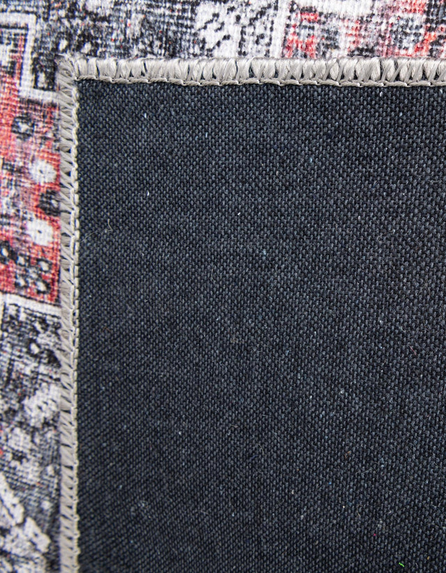 Washable Gray 3' 6 x 5' 6 Timeless Rectangle Area Rug Easy to Clean Stain Resistant & Durable Traditional Classic Vintage Design Carpet for Sale at Rug Engine