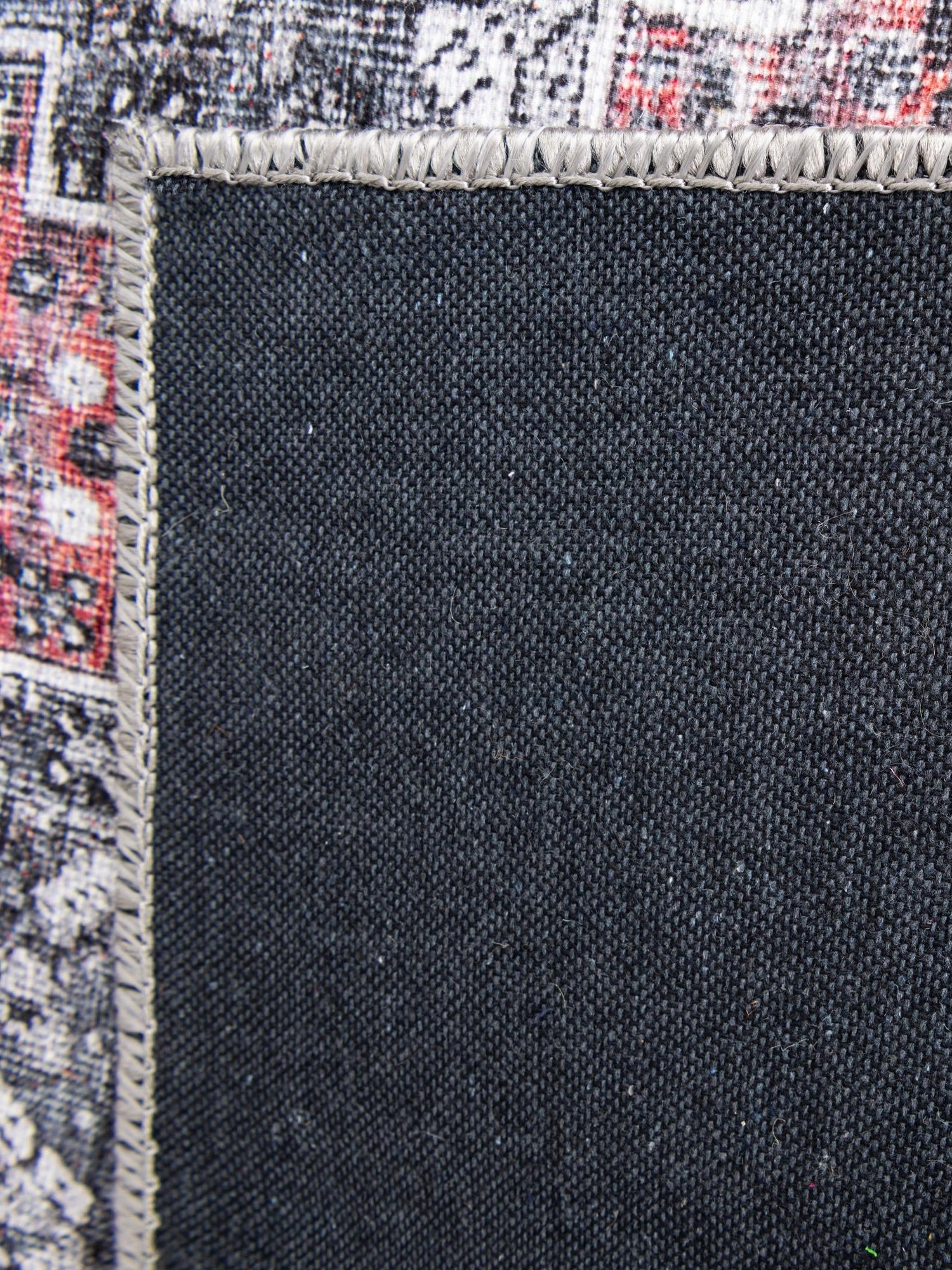 Washable Gray 4' 1 x 6' 1 Timeless Rectangle Area Rug Easy to Clean Stain Resistant & Durable Traditional Classic Vintage Design Carpet for Sale at Rug Engine