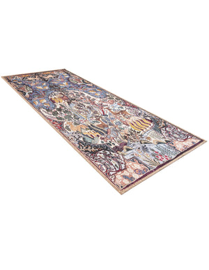 Washable Multicolor 2' x 5' 1 Timeless Runner Area Rug Easy to Clean Stain Resistant & Durable Traditional Classic Vintage Design Carpet for Sale at Rug Engine