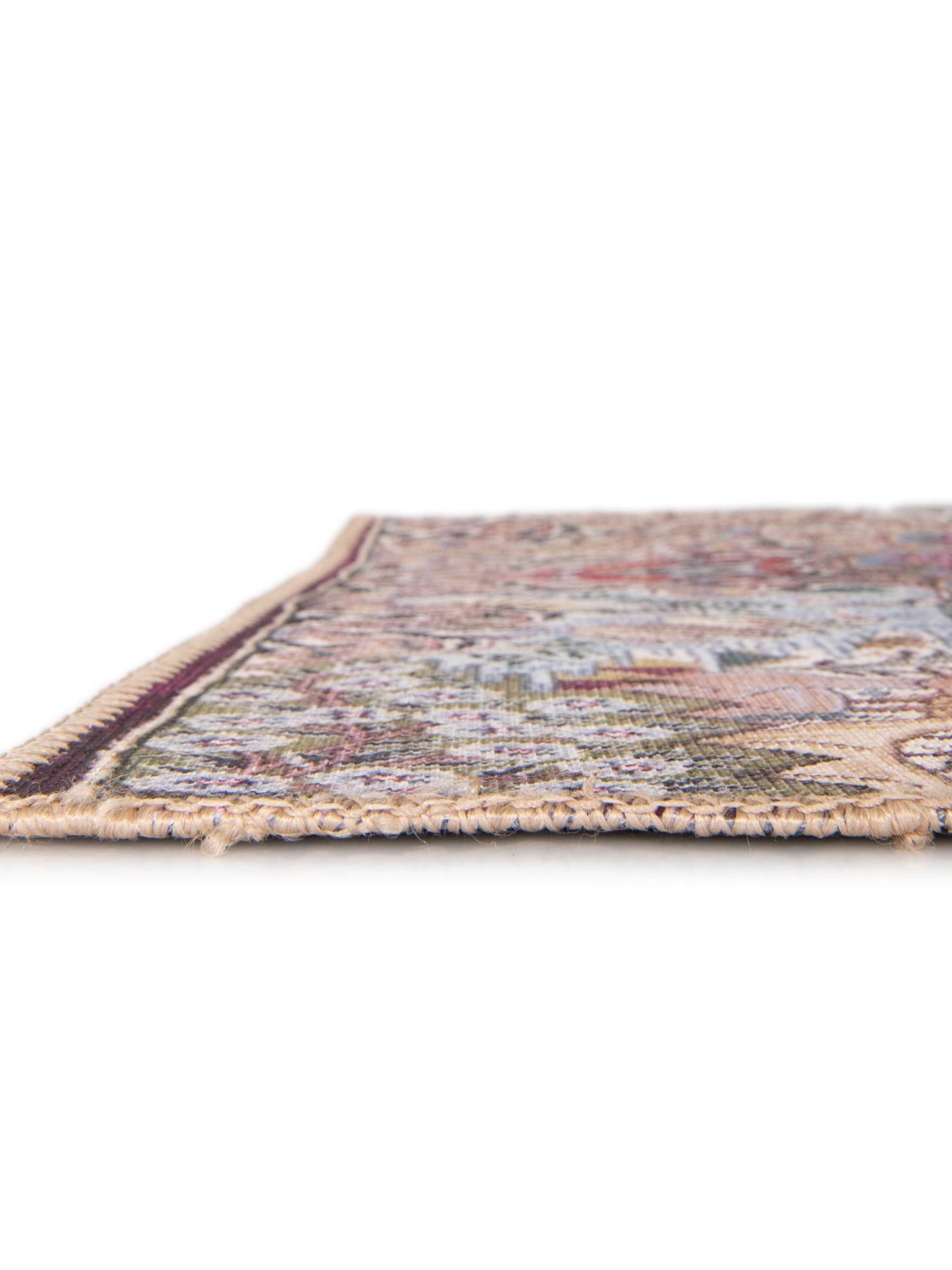 Washable Multicolor 2' x 3' 1 Timeless Rectangle Area Rug Easy to Clean Stain Resistant & Durable Traditional Classic Vintage Design Carpet for Sale at Rug Engine