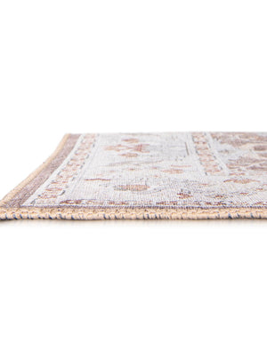 Washable Almond Brown 2' x 3' 1 Timeless Rectangle Area Rug Easy to Clean Stain Resistant & Durable Traditional Classic Vintage Design Carpet for Sale at Rug Engine