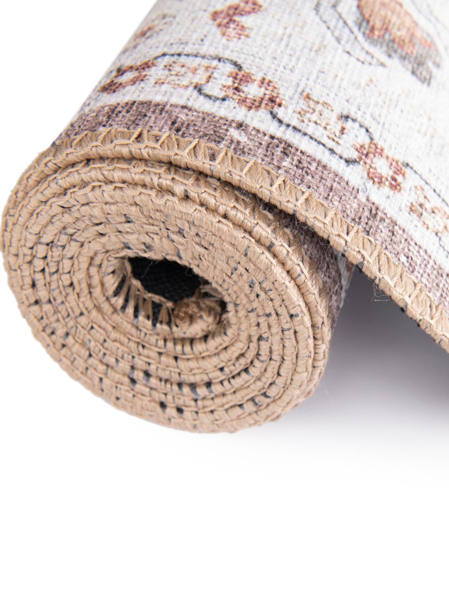Washable Almond Brown 8' 4 x 12' Timeless Rectangle Area Rug Easy to Clean Stain Resistant & Durable Traditional Classic Vintage Design Carpet for Sale at Rug Engine