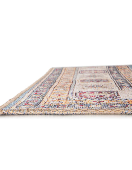 Washable Light Blue 8' 4 x 12' Timeless Rectangle Area Rug Easy to Clean Stain Resistant & Durable Traditional Classic Vintage Design Carpet for Sale at Rug Engine