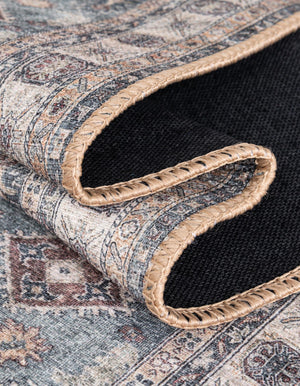 Washable Soft Green 2' x 3' 1 Timeless Oval Area Rug Easy to Clean Stain Resistant & Durable Traditional Classic Vintage Design Carpet for Sale at Rug Engine