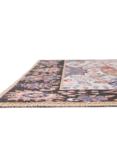 Washable Ivory 2' x 8' Timeless Runner Area Rug Easy to Clean Stain Resistant & Durable Traditional Classic Vintage Design Carpet for Sale at Rug Engine