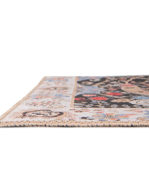 Washable Black 2' 7 x 10' Timeless Runner Area Rug Easy to Clean Stain Resistant & Durable Traditional Classic Vintage Design Carpet for Sale at Rug Engine