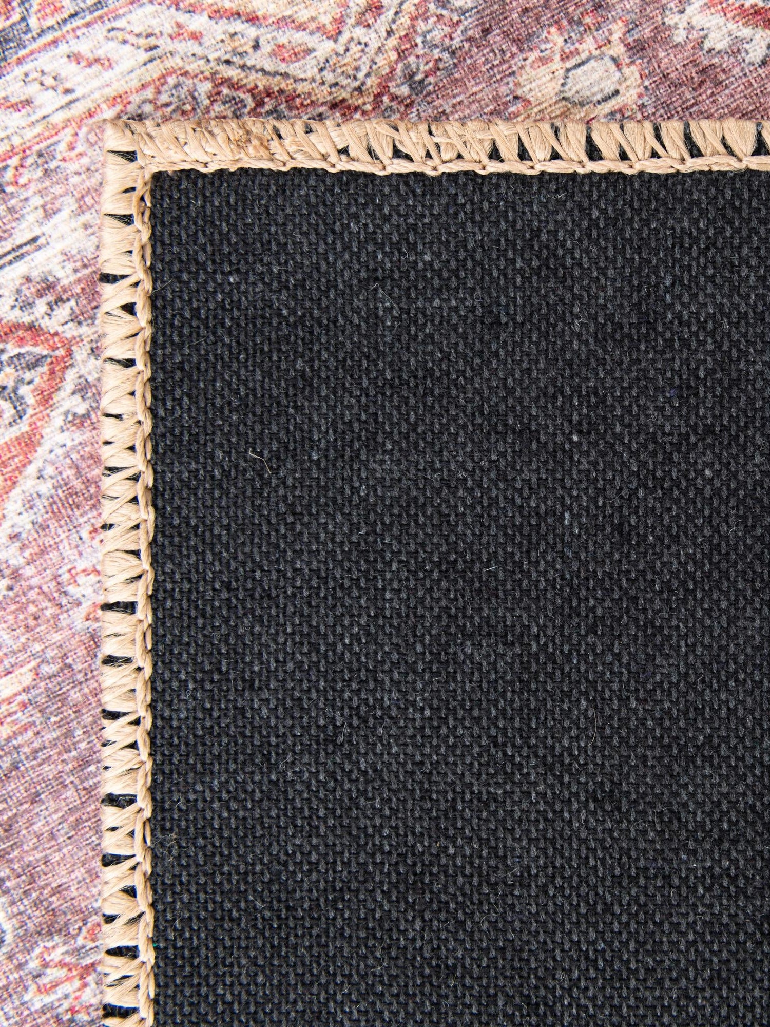 Washable Antique Rose Pink 9' 5 x 13' 1 Timeless Rectangle Area Rug Easy to Clean Stain Resistant & Durable Traditional Classic Vintage Design Carpet for Sale at Rug Engine