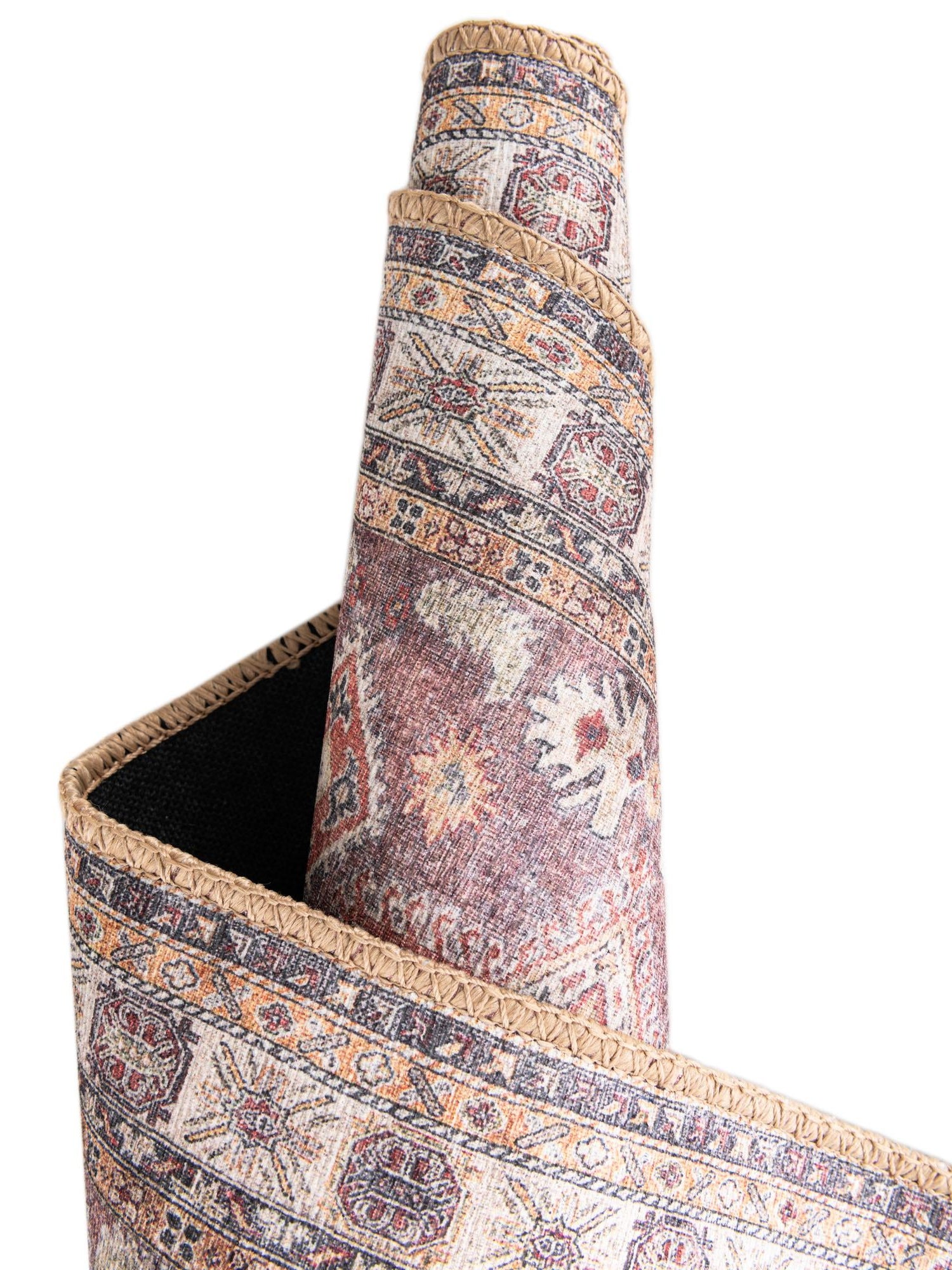 Washable Antique Rose Pink 9' 5 x 13' 1 Timeless Rectangle Area Rug Easy to Clean Stain Resistant & Durable Traditional Classic Vintage Design Carpet for Sale at Rug Engine