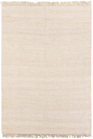 Ivory 7' 1 x 10' Chunky Jute Rectangle Area Rug 100% All Natural Jute Sustainable Eco-Friendly Carpet Mat for Natural Interior Design Homes for Sale at Rug Engine
