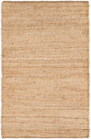 Natural 3' 1 x 5' 1 Chunky Jute Rectangle Area Rug 100% All Natural Jute Sustainable Eco-Friendly Carpet Mat for Natural Interior Design Homes for Sale at Rug Engine