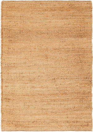 Natural 4' 1 x 6' 1 Chunky Jute Rectangle Area Rug 100% All Natural Jute Sustainable Eco-Friendly Carpet Mat for Natural Interior Design Homes for Sale at Rug Engine