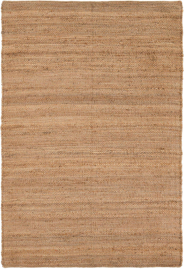 Natural 6' 1 x 9' Chunky Jute Rectangle Rug
