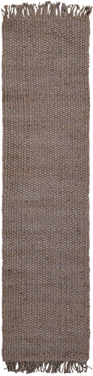 Gray 2' 7 x 10' Chunky Jute Runner Area Rug 100% All Natural Jute Sustainable Eco-Friendly Carpet Mat for Natural Interior Design Homes for Sale at Rug Engine