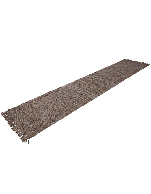 Gray 2' 7 x 12' Chunky Jute Runner Area Rug 100% All Natural Jute Sustainable Eco-Friendly Carpet Mat for Natural Interior Design Homes for Sale at Rug Engine