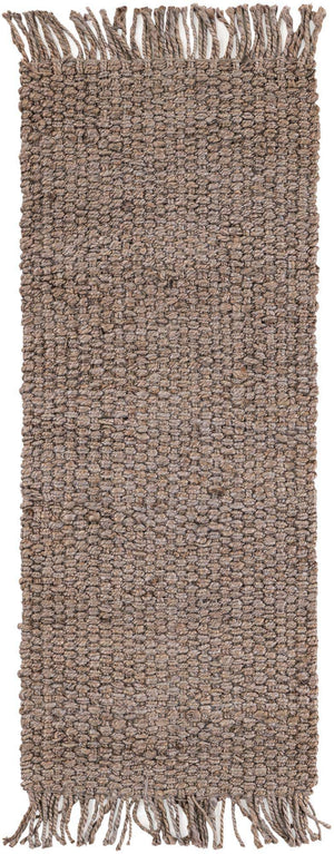 Gray 2' x 5' 1 Chunky Jute Runner Area Rug 100% All Natural Jute Sustainable Eco-Friendly Carpet Mat for Natural Interior Design Homes for Sale at Rug Engine