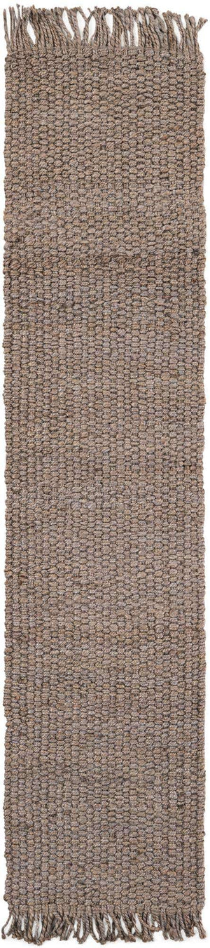 Gray 2' x 8' Chunky Jute Runner Area Rug 100% All Natural Jute Sustainable Eco-Friendly Carpet Mat for Natural Interior Design Homes for Sale at Rug Engine