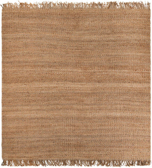 Natural 10' x 10' Chunky Jute Square Area Rug 100% All Natural Jute Sustainable Eco-Friendly Carpet Mat for Natural Interior Design Homes for Sale at Rug Engine