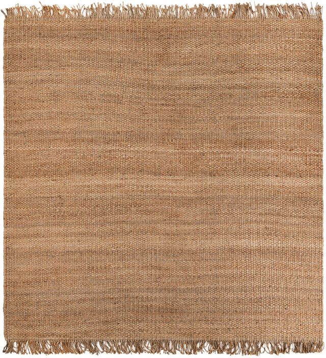 Natural 10' x 10' Chunky Jute Square Area Rug 100% All Natural Jute Sustainable Eco-Friendly Carpet Mat for Natural Interior Design Homes for Sale at Rug Engine