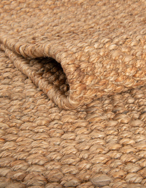 Natural 7' 1 x 10' Chunky Jute Rectangle Area Rug 100% All Natural Jute Sustainable Eco-Friendly Carpet Mat for Natural Interior Design Homes for Sale at Rug Engine