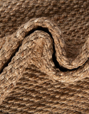 Natural 10' x 14' 1 Chunky Jute Rectangle Area Rug 100% All Natural Jute Sustainable Eco-Friendly Carpet Mat for Natural Interior Design Homes for Sale at Rug Engine