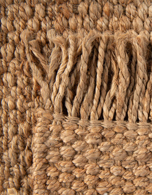 Natural 3' 1 x 5' 1 Chunky Jute Rectangle Area Rug 100% All Natural Jute Sustainable Eco-Friendly Carpet Mat for Natural Interior Design Homes for Sale at Rug Engine