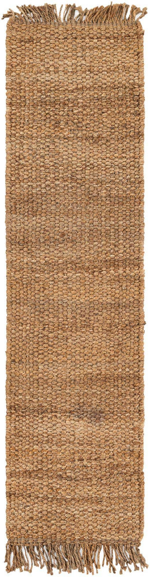 Natural 2' x 8' Chunky Jute Runner Area Rug 100% All Natural Jute Sustainable Eco-Friendly Carpet Mat for Natural Interior Design Homes for Sale at Rug Engine