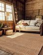 Natural 7' 10 x 7' 10 Chunky Jute Square Area Rug 100% All Natural Jute Sustainable Eco-Friendly Carpet Mat for Natural Interior Design Homes for Sale at Rug Engine