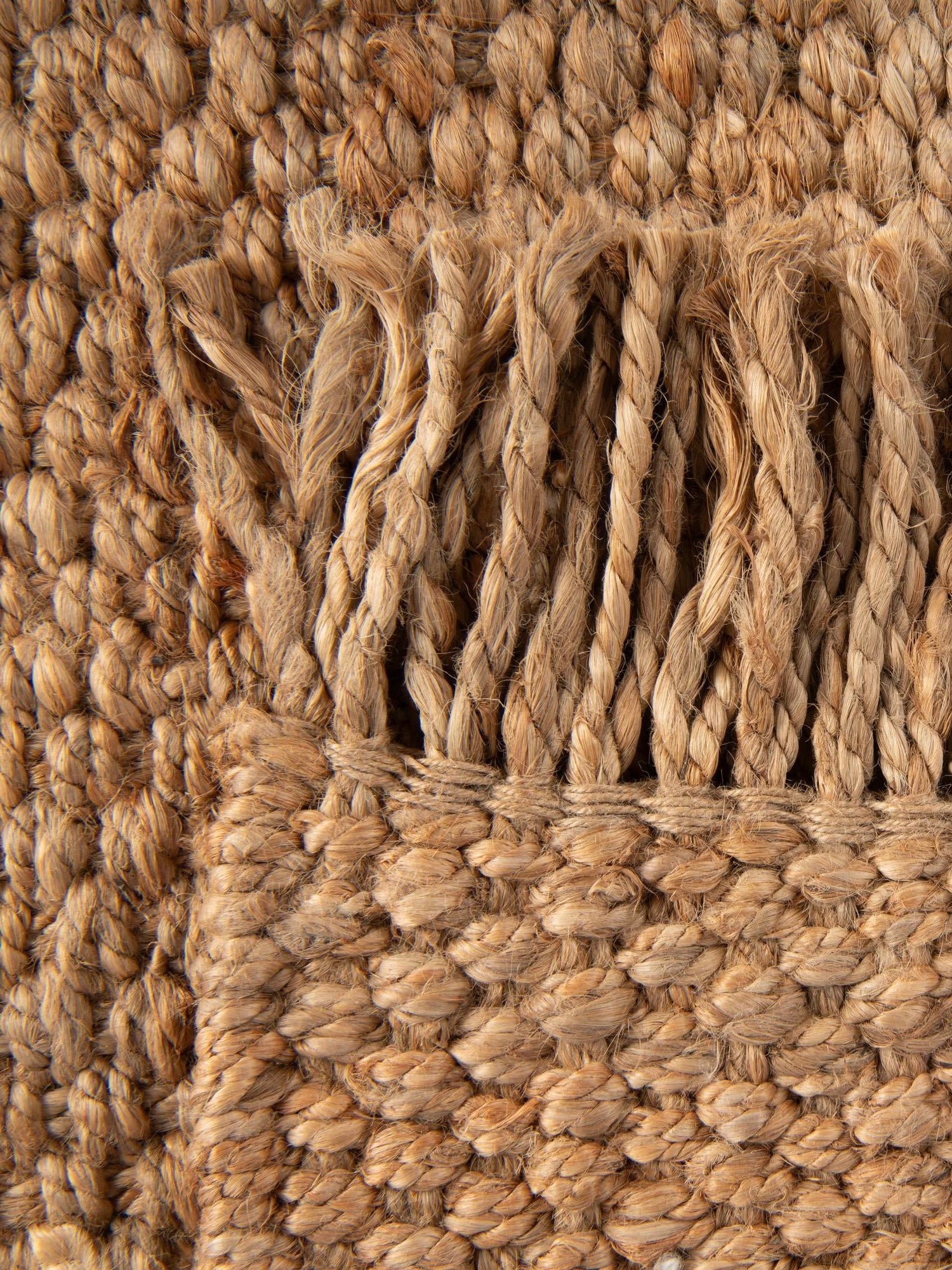 Natural 10' x 10' Chunky Jute Square Area Rug 100% All Natural Jute Sustainable Eco-Friendly Carpet Mat for Natural Interior Design Homes for Sale at Rug Engine