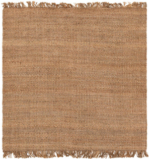Natural 7' 10 x 7' 10 Chunky Jute Square Area Rug 100% All Natural Jute Sustainable Eco-Friendly Carpet Mat for Natural Interior Design Homes for Sale at Rug Engine