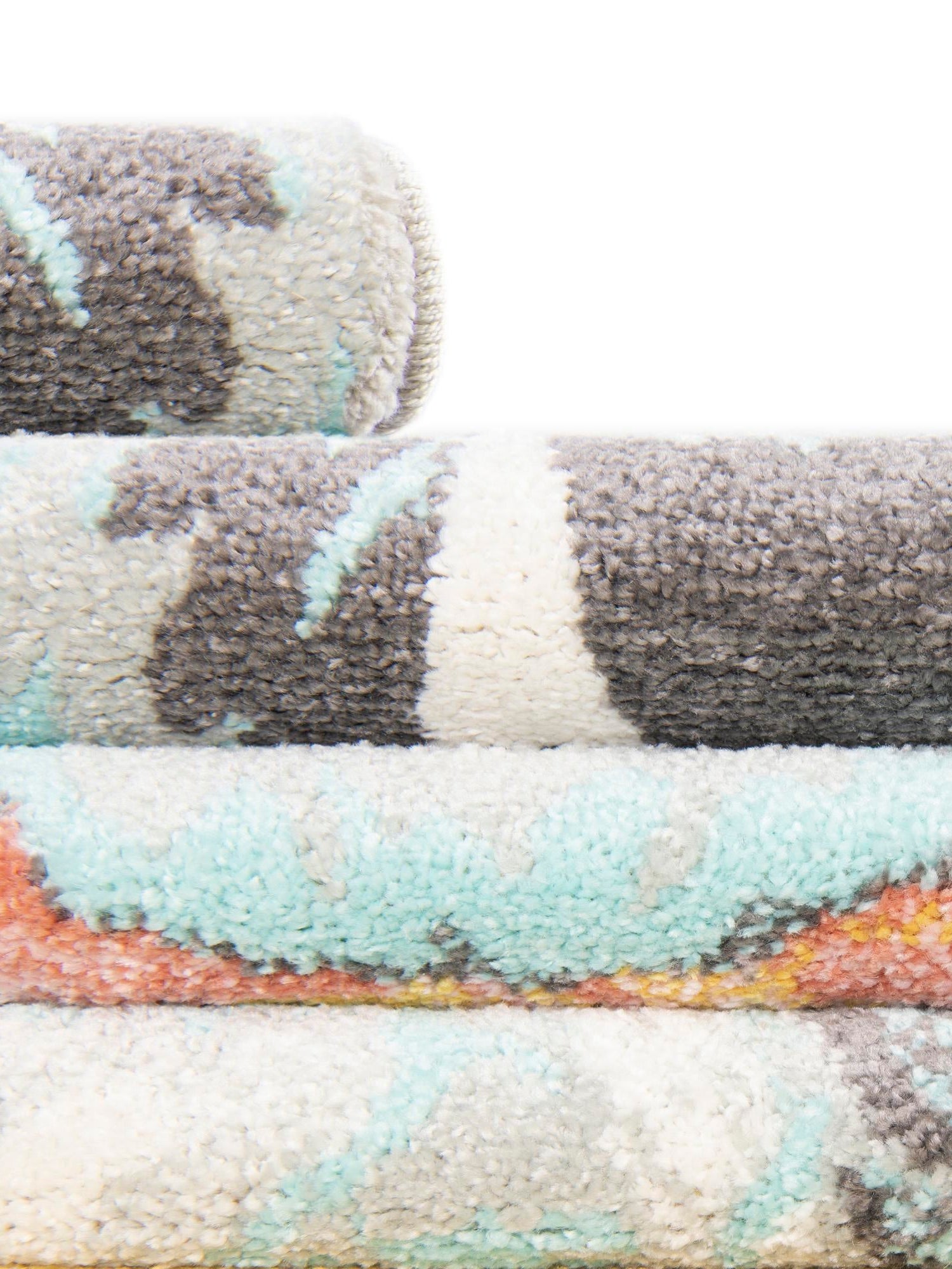 Ivory 7' 10 x 7' 10 Whimsy Kids Round Area Rug for Baby Nursery, Toddler Playroom, Bedrooms