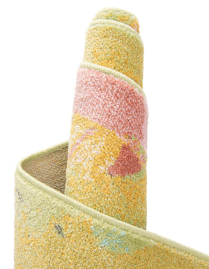 Multicolor 2' 2 x 3' 1 Whimsy Kids Rectangle Rug