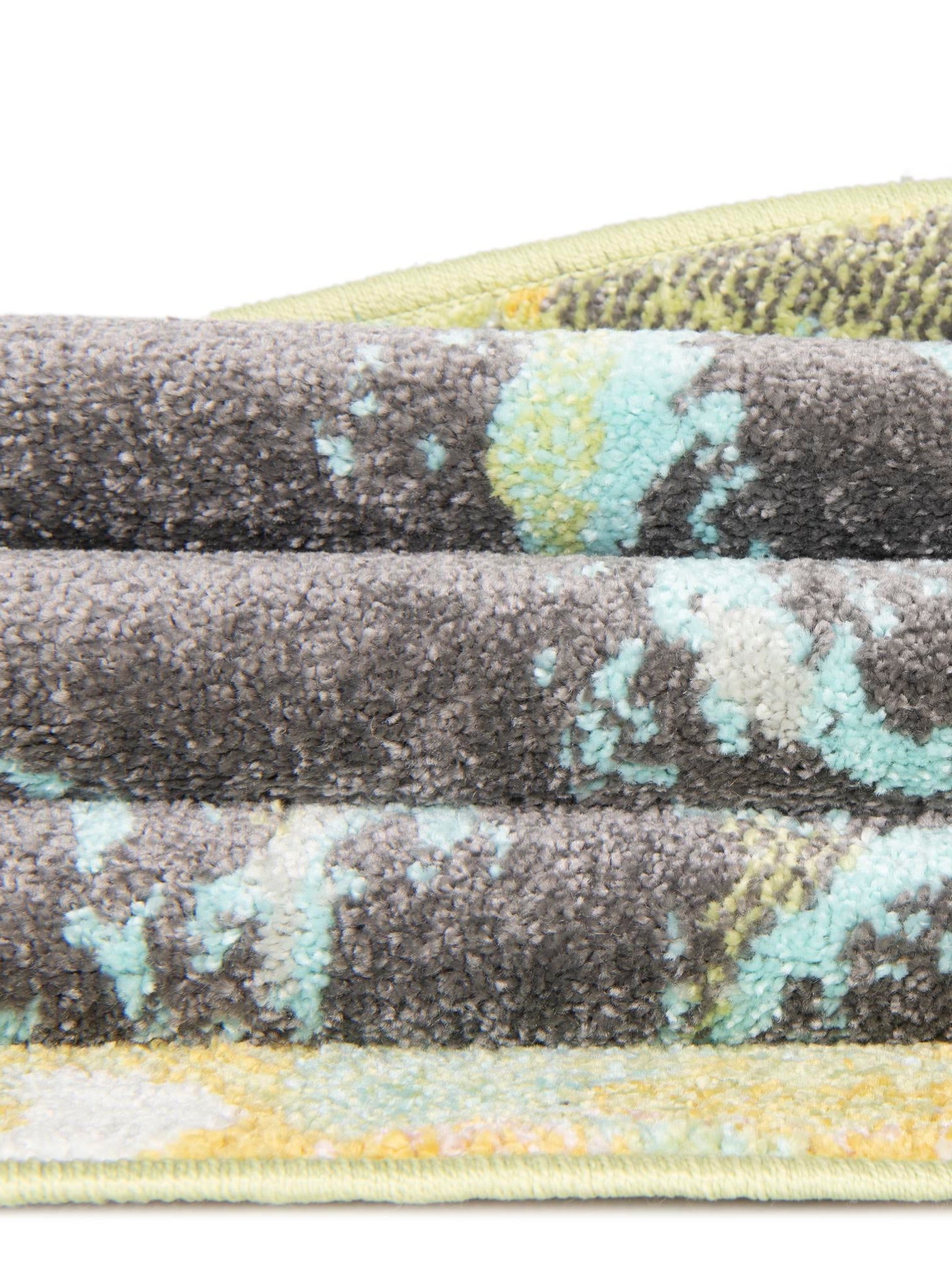 Multicolor 2' 2 x 3' 1 Whimsy Kids Rectangle Area Rug for Baby Nursery, Toddler Playroom, Bedrooms