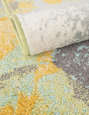 Multicolor 3' 3 x 3' 3 Whimsy Kids Round Rug
