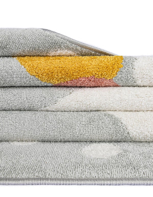 Gray 2' 2 x 6' 1 Whimsy Kids Runner Rug