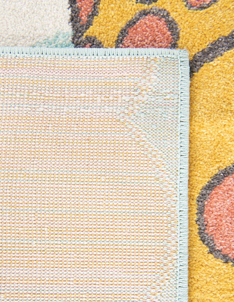 Blue 7' 10 x 10' Whimsy Kids Rectangle Area Rug for Baby Nursery, Toddler Playroom,  Bedrooms Playful Fun Design Easy Clean Carpet for Sale at Rug Engine