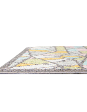 Multicolor 2' 2 x 3' 1 Whimsy Kids Rectangle Rug