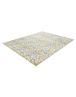 Multicolor 8' x 10' Whimsy Kids Rectangle Rug