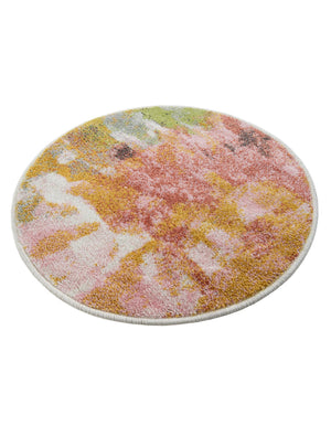 Multicolor 2' 2 x 2' 2 Whimsy Kids Round Rug